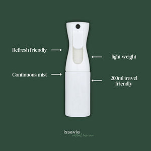 Issavia mist spray bottle 200ML travel size